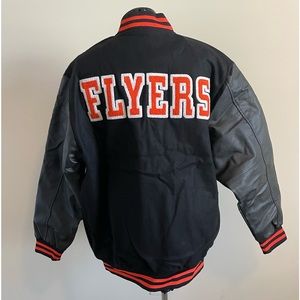 Philadelphia Flyers Wool blend Jacket designed for Inside Edge Members